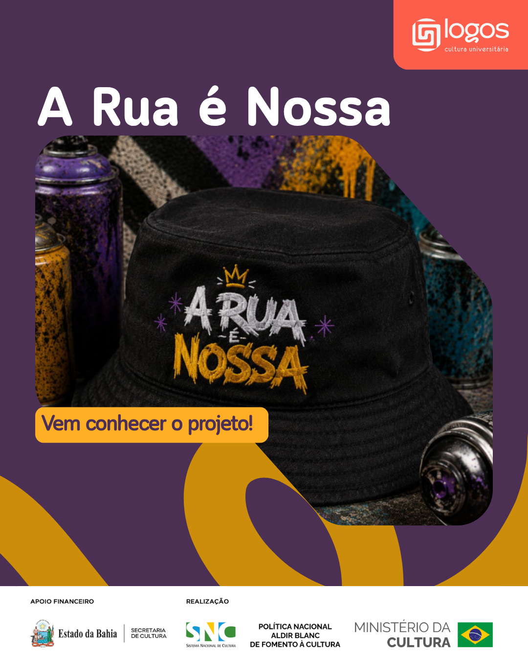 Campanha de financiamento coletivo busca viabilizar atividades de graffiti, breaking e improvisação musical para estudantes da rede pública
